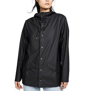 Rains Black Rain Jacket